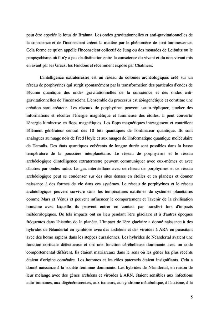 Le cerveau humain et les nuages de l'informatique quantique