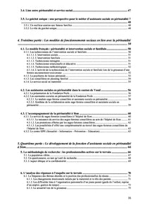 Développement du travail d'assistante sociale en périnatalité