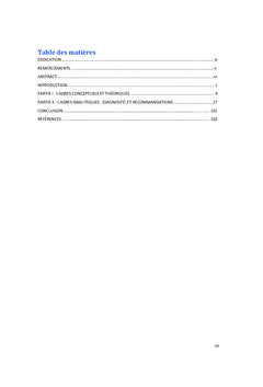 Organigramme et efficacité professionnelle
