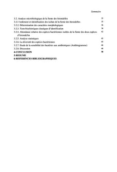 Le régime alimentaire et la flore bactérienne des hirondelles