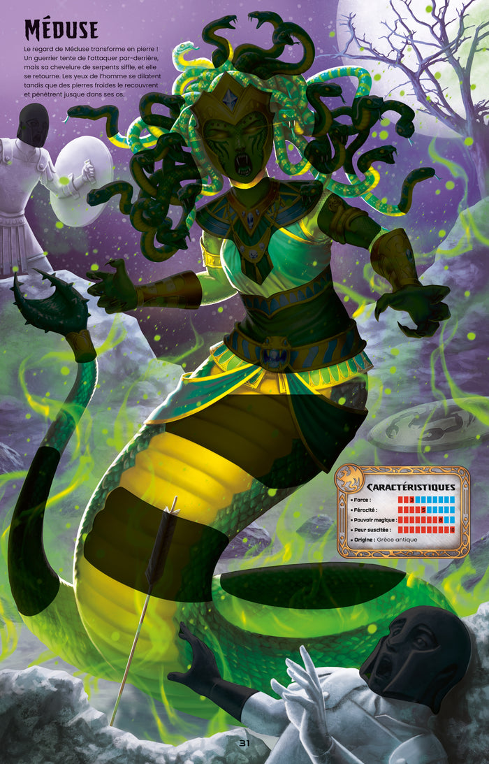 Construis tes monstres et animaux mythiques avec des autocollants