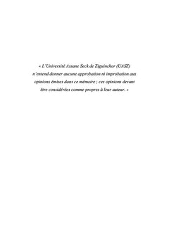 Prévention et responsabilité civile délictuelle en droit sénégalais