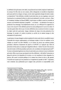 Prévention et responsabilité civile délictuelle en droit sénégalais