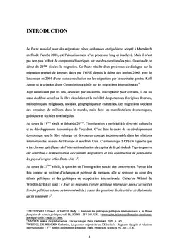 Le Pacte Mondial de Marrakech 2018