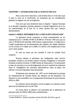 EVALUATION DE LA REFORME DE LA TVA EN RDC ET SON IMPACT SUR LE CLIMAT DES AFFAIRES