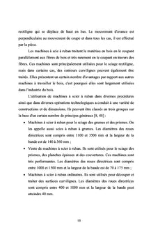 Processus dynamiques et de choc des machines à bois