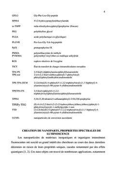 Nanoparticules avec l'agrégation induite