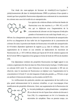 Nanoparticules avec l'agrégation induite