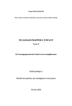 Ne jamais frapper l'enfant Tome II