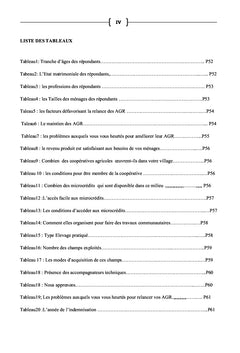 Analyse des Stratégies de Relance des Activités Génératrices des Revenues à Mumosho Centre