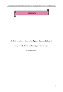 Analyse des Contraintes d'intégration socio-urbaine
