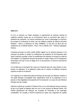 Dommages au revêtement des tunnels par la DGBEM