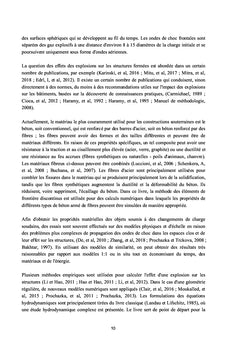 Dommages au revêtement des tunnels par la DGBEM