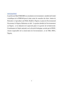 Durabilité de l'environnement