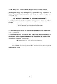 Étude architecturale des caféiers sauvages endémiques