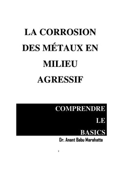 Corrosion métallique en milieu agressif