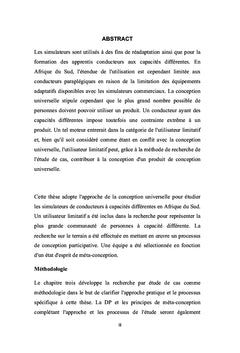 La conception universelle des automobiles