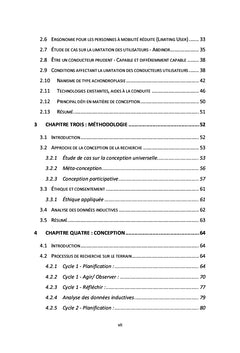 La conception universelle des automobiles