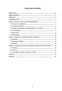 TungiasisUne dermatose tropicale mal documentée