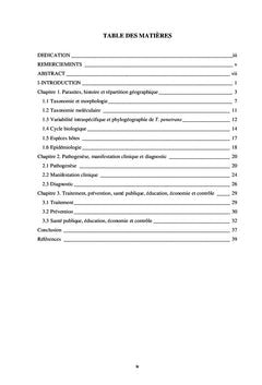 TungiasisUne dermatose tropicale mal documentée