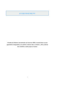 Programmes du FMI et Performances Économiques en CEMAC