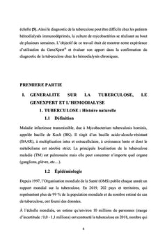 La tuberculose sous l'ombre de l'hémodialyse