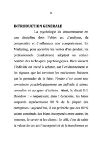 Comportement du Consommateur