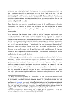 Le contrôle de la société anonyme par le conseil d'administration
