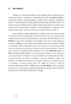 États de mal épileptiques chez l'enfant