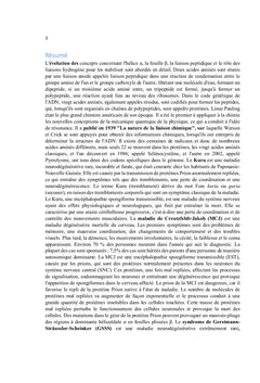 Maladies neurodégénératives : Kuru, Alzheimer, Parkinson, Huntington