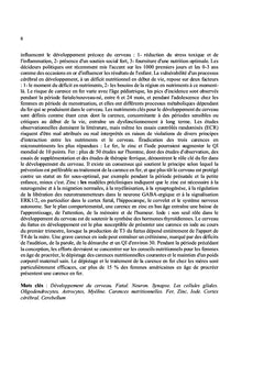 Développement du cerveau chez Homo sapiens du foetus à l'adulte