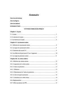 Préparation d'une crème solaire à partir d'une huile essentielle