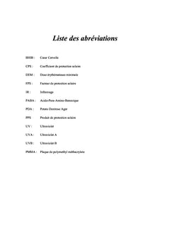 Préparation d'une crème solaire à partir d'une huile essentielle