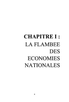 L'économie globalisée a bout de souffle: