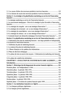 L'INNOVATION DANS LE SYSTEME BANCAIRE ALGERIEN :