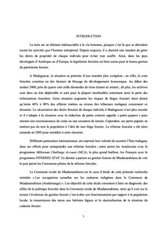 Les occupations actuelles sur les cadastres indigènes