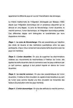 État de l'intégration régionale en Afrique de l'Ouest