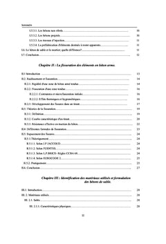 Etude de la fissuration du tirant en béton de sable armé
