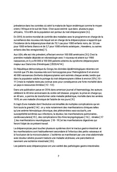 La drépanocytose à Lubumbashi