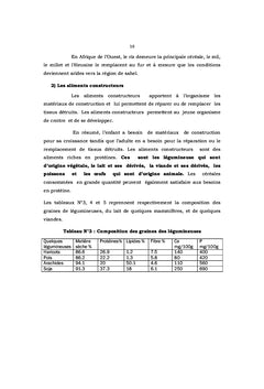 La nutrition et ses pratiques en Afrique sub-saharienne