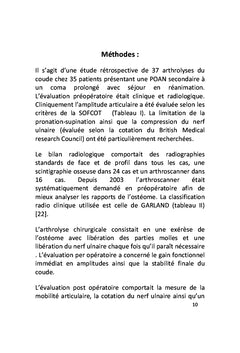 La Para-osteopathie neurogène du coude