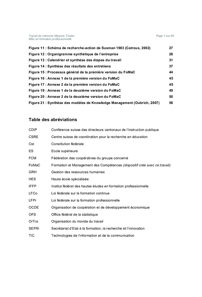 Gestion des compétences et ingénierie de formation en entreprise