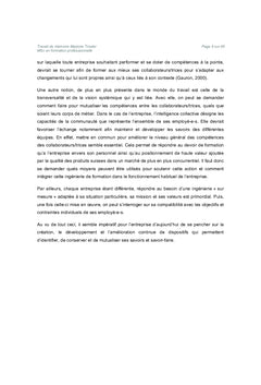 Gestion des compétences et ingénierie de formation en entreprise