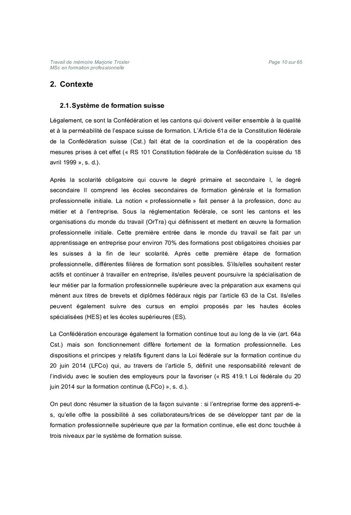 Gestion des compétences et ingénierie de formation en entreprise