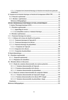 Comportement des polymères Chargés de particules conductrices