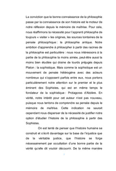 Franc-parler et humanisme chez Protagoras d'Abdère