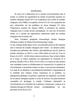 Pollinose chez les adolescents