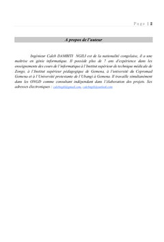 Manuel de l'informatique niveau 3&4