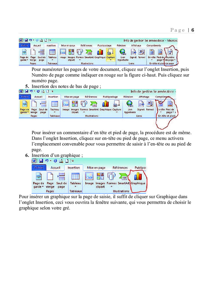 Manuel de l'informatique niveau 3&4
