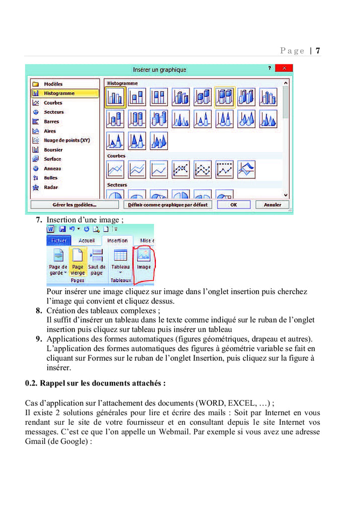 Manuel de l'informatique niveau 3&4